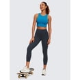 thumbnail image 3 of Leggings Capri de Yoga CRZ YOGA Cintura Alta 58 cm Azul Marino XL, 3 of 5