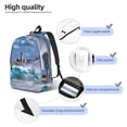 thumbnail image 5 of Balery Lighthouse in Havana Vintage Canvas Backpack for Men and Women - Large Capacity, Durable Travel Laptop Bag for School, Work, Hiking, and Outdoor Activities, 5 of 7