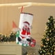 thumbnail image 5 of Bolsas de Regalo Navideñas de Tela | Diseños de Papá Noel, Muñeco de Nieve y Reno | Decoración Navideña Duradera y Reutilizable para Chimenea, Árbol, Pared y Porche | Porta Regalos para Fiestas Famil, 5 of 6