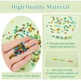 thumbnail image 4 of 1set 1800pcs 5x2mm Beads Glass Tube Beads 18 colors Transparent Seed Beads Frosted Glass Beads Matte Spacer Beads for Earring Bracelet Necklace Key Chain Crafts Jewelry Making, 4 of 6