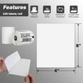 thumbnail image 2 of (3 Rolls) 4"x6" Thermal Direct Shipping Label Compatible for Dymo Labelwriter 4XL 1744907,1755120, Thermal Postage Label Paper for Dymo, Rollo, Zebra, 220 Labels/Roll, 2 of 6