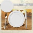 thumbnail image 3 of Ambesonne Animal Print Place Mats Set of 4, Dolphins Dusk, Standard Size, Multicolor, 3 of 6