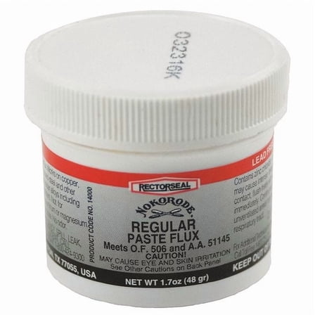 RECTORSEAL CORPORATION 14000 1.7OZ Reg Paste Flux