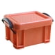 thumbnail image 2 of Caja De Artículos Diversos De Plástico Duradero Mini Objetos Pequeños Caja De Organización Para Los Granos Anillos naranja Baoblaze Cajas de bloqueo de almacenamiento mini, 2 of 8