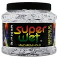 thumbnail image 2 of (2 pack) Super Wet Plus Transparent Hair Styling Gel, Texturizing, Maximum Hold, 35.2 oz Jar, 2 of 9