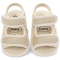 thumbnail image 5 of Isbasic Infant Baby Boys Girls Summer Beach Sandals Breathable Athletic Anti-slip Soft Sole Newborn First Walker Crib Shoes, 5 of 5
