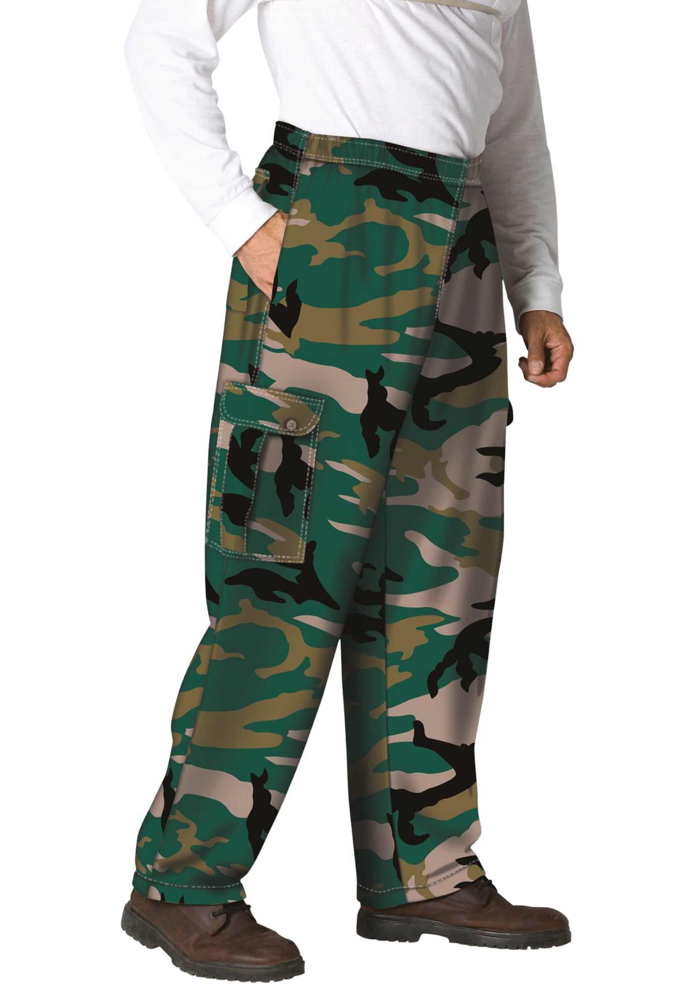 walmart fleece lined cargo pants