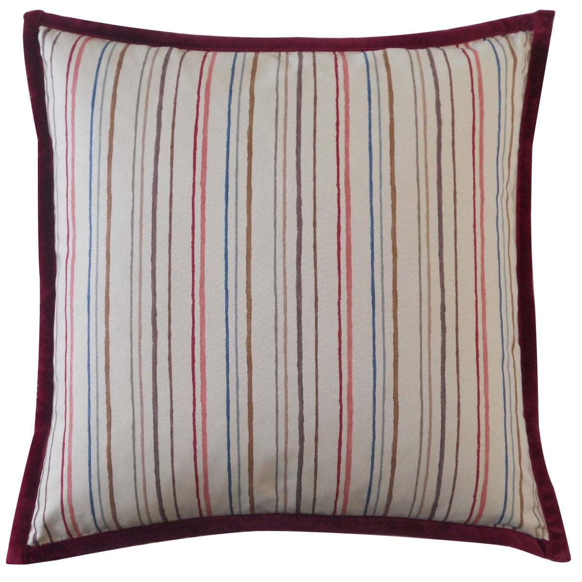 Jiti Pillows Handmade Alita Stripes Down Throw Pillow Walmart Com Walmart Com