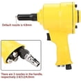 thumbnail image 4 of Professional Air Hydraulic Drive Pneumatic Rivet Gun, Aviation Aluminum Shell Pneumatic Tool Air Riveter for Multi-Sized Nosepieces Fast Assembly in Various Industries, 4 of 5