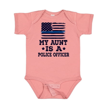 

Inktastic Aunt is a Police Officer Law Enforcement Boys or Girls Baby Bodysuit
