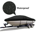thumbnail image 3 of LELINTA Boat Cover - Waterproof 600D Marine Grade Heavy Duty Boat Cover Trailerable Fishing Ski Bass V-Hull Runabouts Fit V-Hull, Tri-Hull, Runabout Boat 17 ft-19 ft, 3 of 8