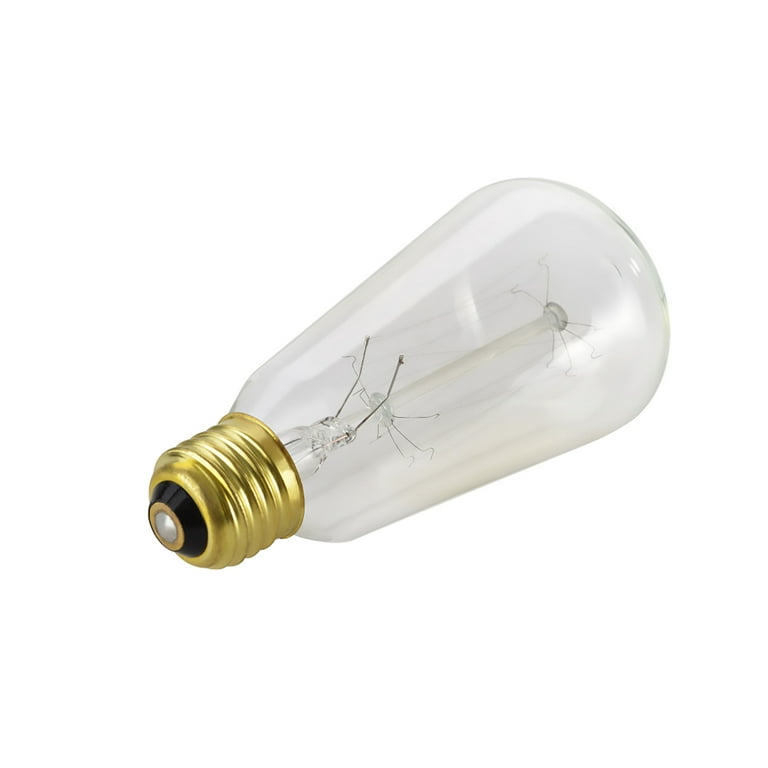 Aspen Creative Corporation 60-Watt S19 Vintage Edison Filament Incandescent Light Bulb, Clear (6-Pack) Aspen Creative Corporation 60-Watt S19 Vintage Edison Filament Incandescent Light Bulb, Clear (6-Pack)