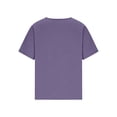 thumbnail image 5 of CONZONE Women's Cotton Linen Tshirts Short Sleeve T Shirts for Women Casual Crew Neck Solid Color Lightweight Tees Soft Cozy Tops, 5 of 5