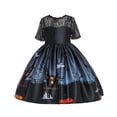 thumbnail image 2 of Vestido de calabaza Jinwen para niñas Disfraz de Halloween, 2 of 8