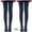 Navy, variant on XMMSWDLA Dance Tights for Women Solid Color Ballet Tights Comfortable Opaque Tights Pack Of 2 Tights for Toddler Girls