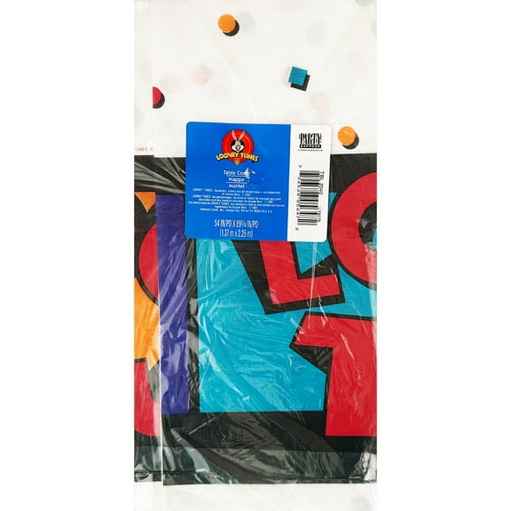 Looney Tunes Vintage 1995 Paper Tablecover (1ct)