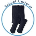 thumbnail image 4 of Jefferies Socks Girls Smooth Microfiber Nylon School Uniform Tights 3 Pair Pack, 4 of 4
