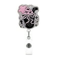 thumbnail image 1 of Funny And Cute Badge Reel With Clip Closure For Doctors Teachers Students Workers Etc Cartoon Pattern Badge Workplace Induction Graduation, 1 of 3