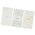 thumbnail image 2 of Nail Art Sticker, Floral Pattern Nail Decorative Sticker Long Lasting  For Refrigerator For DIY For Women, 2 of 8