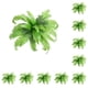 thumbnail image 3 of Bewildely Precio asequible Flores artificiales de larga duración para jardines Flores y plantas falsas 20 Gran hoja persa 20Gran hoja persa 10piezas, 3 of 6