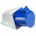 thumbnail image 2 of Luckyn 16A 3-Pin Ip44 Outdoor Electrical Panel Socket Waterproof Industrial Socket, 2 of 8