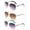 3 Pairs Black, Gold & Teal, variant on IG9560M-BK&GD.WT&TL-3PK