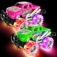 thumbnail image 4 of ArtCreativity Monster Truck Toy – Push and Go Truck with Flashing LED Tires – Fun Truck Toy for Kids & Boys Toys Ages 5 to 7, 4 of 7