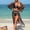 Gold, variant on HUAXUN Tankini Tops for Women Swimwear Cute Tankini Womens Swimsuit Cover Up Trim Tankini Top with Bottom 3 Piece Swimsuit Tummy Control Bathing Suit
