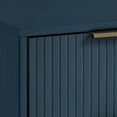 thumbnail image 6 of Manhattan Comfort Granville Engineered Wood Nightstand 2.0 in Midnight Blue, 6 of 9
