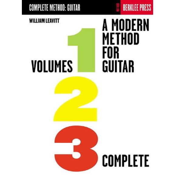 Pre-Owned Modern Method for Guitar: Volumes 1, 2, 3 Complete, 9780634012334, 0634012339, Paperback,