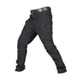 thumbnail image 1 of Moda Hombre Streetwear Casual Cargo Work Pants Senderismo Pantalones Black_XL Zulema Pantalones tipo cargo, 1 of 8