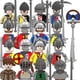 thumbnail image 2 of Bloques de construcción militares Inglaterra Medieval guerras civiles de las rosas Castillo ciencia ficción figuras de soldados juguetes regalos armas, 2 of 4
