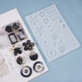 thumbnail image 4 of Silicone Pendant Mold DIY Assorted Styles Epoxy Earring Mold Resin Casting Mold, 4 of 6
