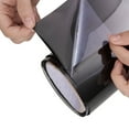thumbnail image 4 of 2 Pcs Car Tinting Film Top Front Windshield Foil Solar Protection Gradient 20X150cm (Black & Green), 4 of 7
