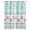 Teal Green, variant on Green Plaid Farmhouse Blackout Curtains for Bedroom, Watercolor Cute Country Pigs Checkered Thermal Insulated Kitchen Drapes with Grommets, Light Blocking Window Treatment, 2 Panels 52" x 45"