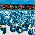 thumbnail image 2 of Minnieouse Traje de danza india ajustable, sujetador envuelto en el pecho con borlas, Top para entusiastas de la danza, puesta en escena Prendas para la parte del cuerpo Rojo, 2 of 6