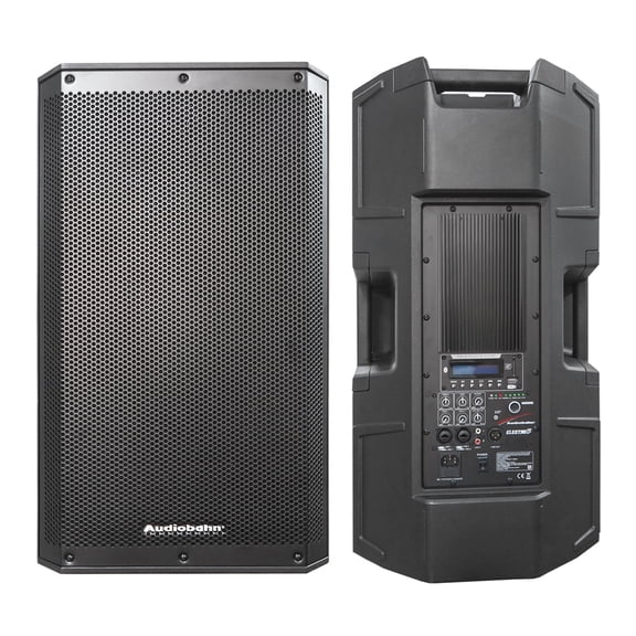 Sistema de Audio Profesional Audiobahn ELECTRO15 15 pulgadas 600W RMS
