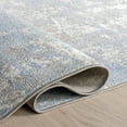 thumbnail image 5 of nuLOOM Aaliyah Casual Abstract Machine Washable Area Rug, 5' 3" x 7' 6", Blue, 5 of 9
