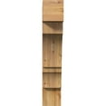 thumbnail image 2 of Ekena Millwork 6"W x 28"D x 32"H Balboa Block Rough Sawn Bracket, Western Red Cedar, 2 of 25