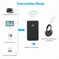 thumbnail image 3 of 2 In 1 Bluetooth 5.0 Transmitter Receiver Wireless Audio 3.5Mm Jack Aux Adapter, 3 of 6