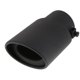 thumbnail image 3 of Tubo de Punta de Silenciador de Cola de de material acero Inoxidable Negro Universal para Coche, 3 of 7