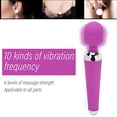thumbnail image 3 of Vibrador De Varita De Masaje, Relajación Muscular, Bajo Ruido, 10 Frecuencias De Vibración, Vibrador De Varita De Mano, Impermeable, Inalámbrico Para Pies, 3 of 7