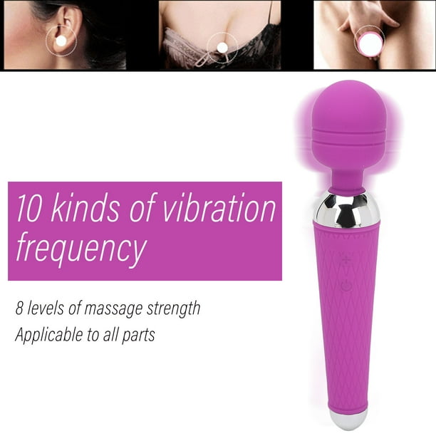 Handheld Personal Massager 8 Gears Strengths 10 Vibration