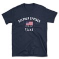 thumbnail image 1 of Sulphur Springs Texas Patriot Men's Cotton T-Shirt, 1 of 1