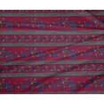 thumbnail image 4 of oneOone Polyester Lycra Fabric Stripe|Leaves & Floral Block Printed Craft Fabric BTY 56 Inch Wide, 4 of 4