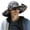 Dark Green1, variant on Hat with Fans Solar Power, UPF 50+ Wide Brim Sun Shade Bucket, USB Rechargeable Cooling Mesh Cap with Adjustable Strap
