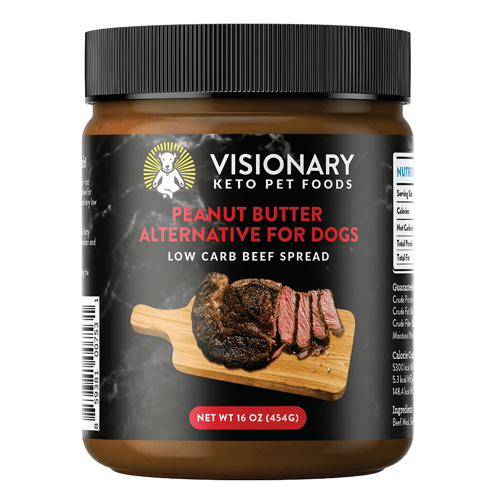 Visionary Pet Foods Natural Meat Spread for Dogs Beef Alternative
