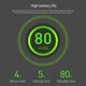 thumbnail image 2 of Fineblue F990 Wireless Business BT Headset in-Ear Retractable Earphone Hands-free Sport Driver Earphone Telescopic Clip on Stereo Earbud With Mic, 2 of 5
