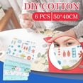 thumbnail image 2 of Mouchoir en Coton Imprimé Petit Floral Multicolore 6 Pcs, 2 of 2
