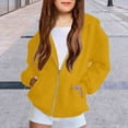 thumbnail image 2 of Mercatoo 2025 Cute Ho𝐨dies for Teen Girls Zip Up Oversized Sweatshirts 𝐏reppy Sweaters Long Sleeve Baggy Pullover 𝗬2k Jacket, 2 of 5